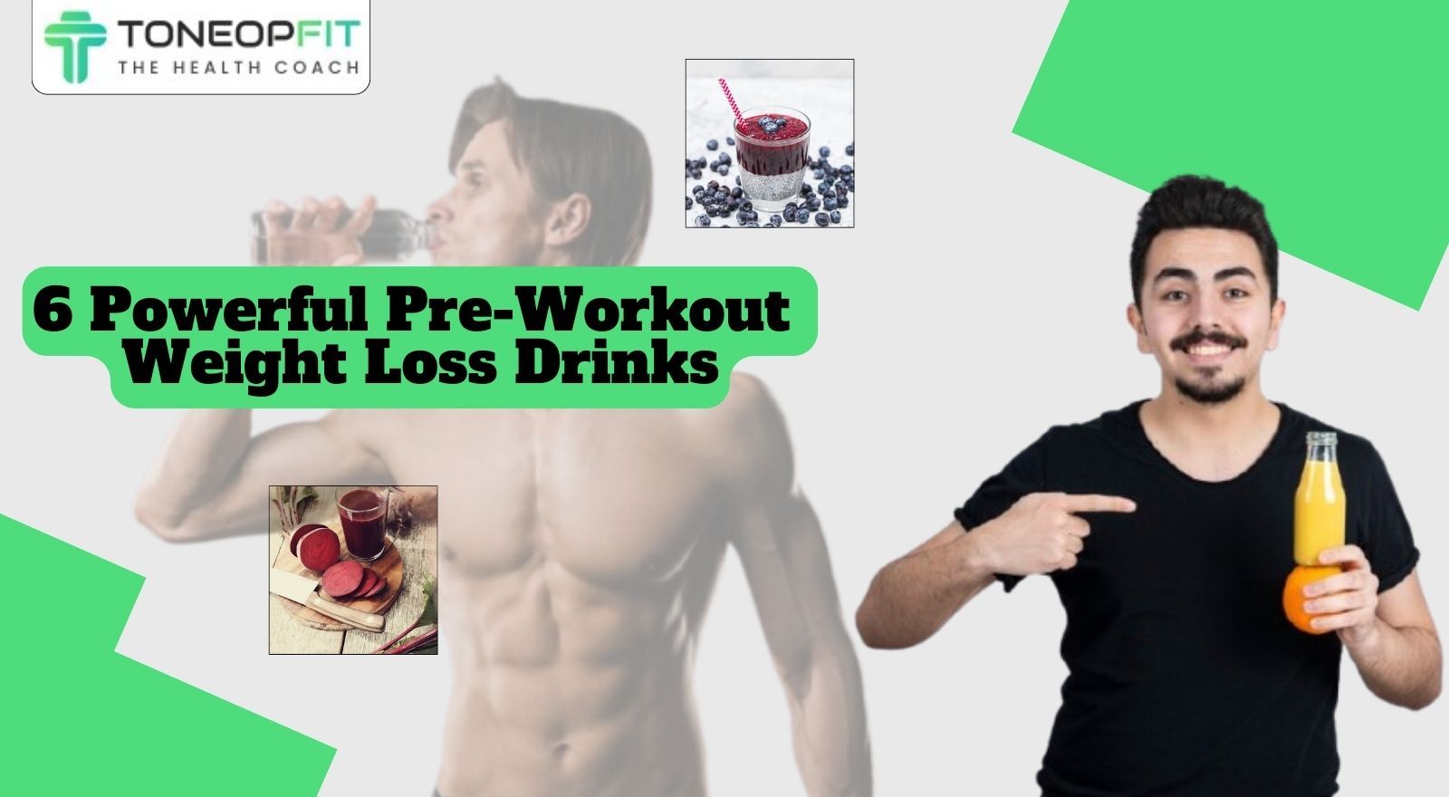 6 Powerful Pre-Workout Weight Loss Drinks: Boost Metabolism, Enhance Energy, and Support Fat-Burning