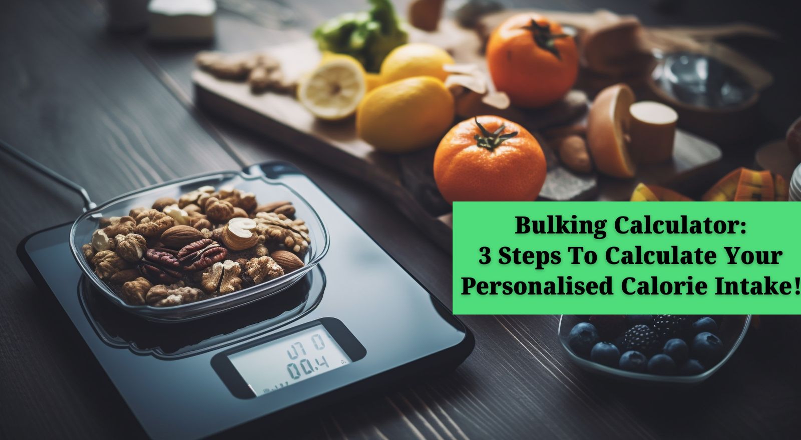 Bulking Calculator: 3 Steps To Calculate Your Personalised Calorie Intake!  